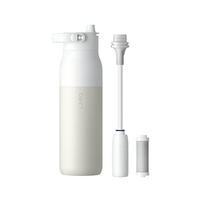 LARQ Swig Top Drink Bottle - Granite White 680ml