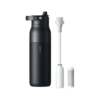 LARQ Swig Top Drink Bottle - Obsidian Black 680ml