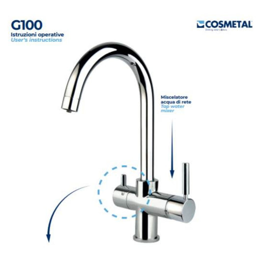 Cosmetal H2OMY Hot/Cold Complete Water System (Optional Sparkling)