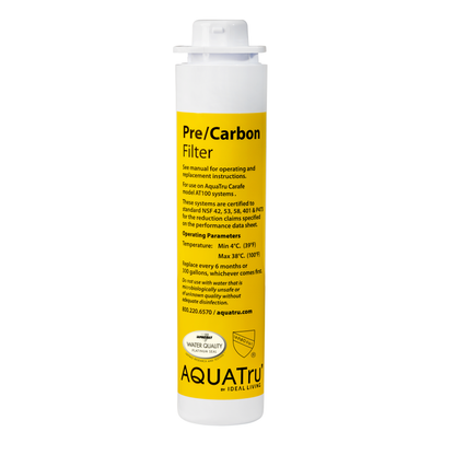 AquaTru Carafe Stages 1-2 Pre/Carbon Filter (for Carafe model ONLY)