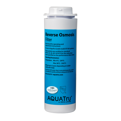 AquaTru Carafe Reverse Osmosis Filter Replacement (use ONLY with Carafe model)