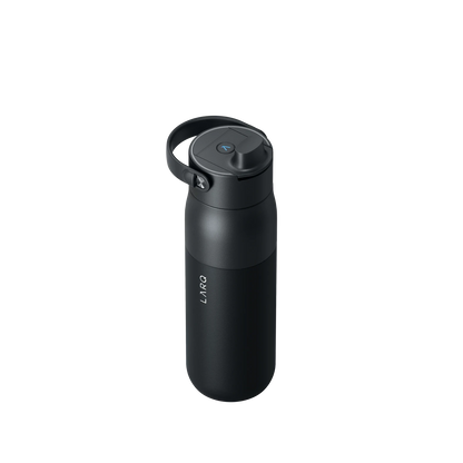LARQ Swig Top Drink Bottle - Obsidian Black 680ml