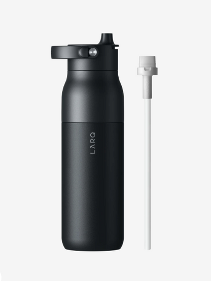 LARQ Swig Top Drink Bottle - Obsidian Black 680ml