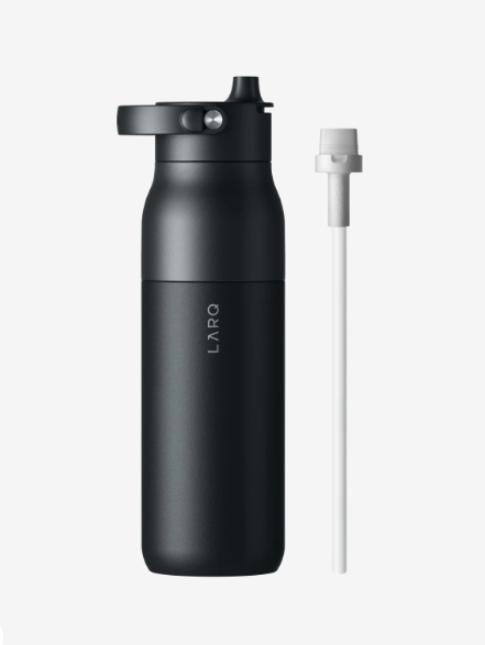LARQ Swig Top Drink Bottle - Obsidian Black 680ml